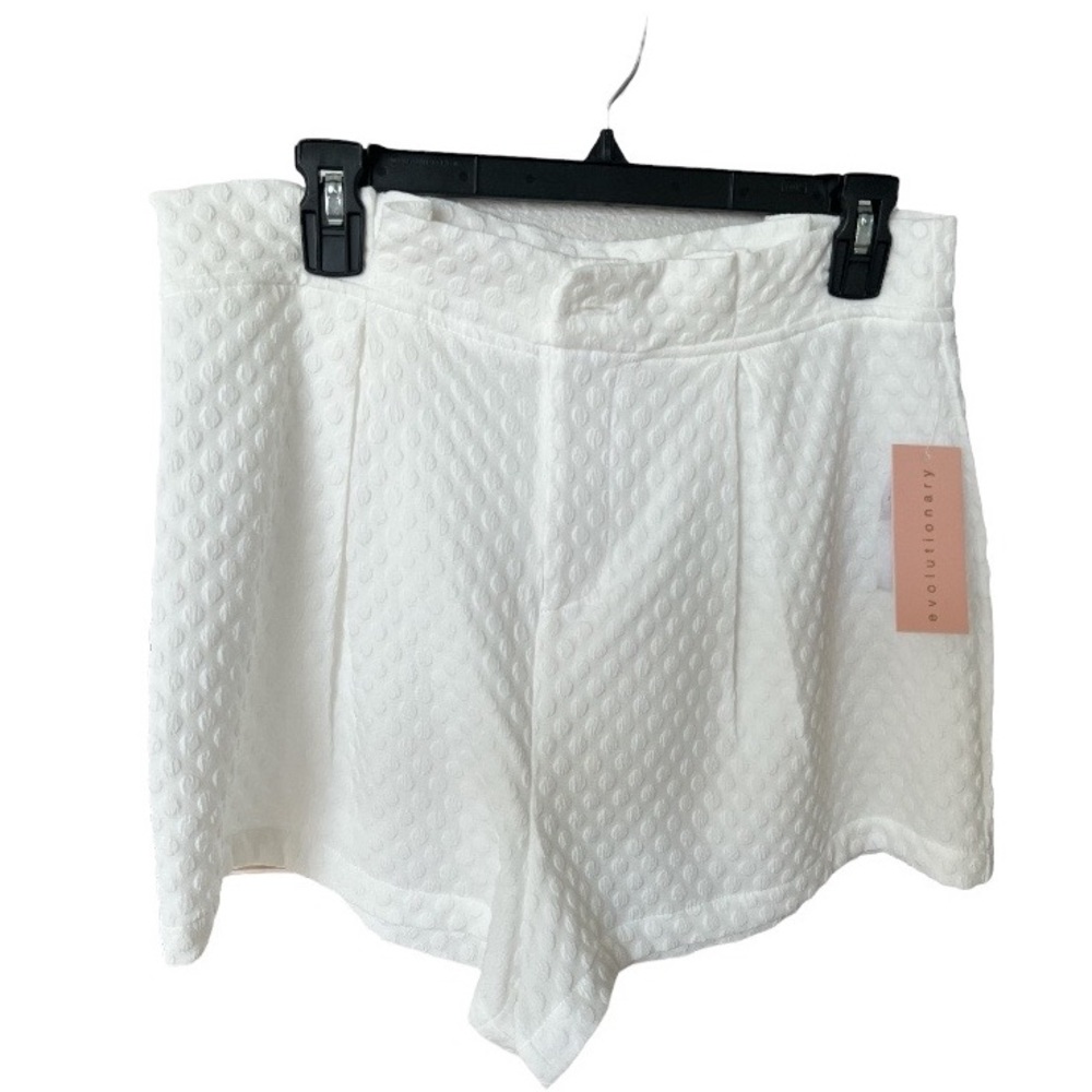 Evolutionary white shorts Large